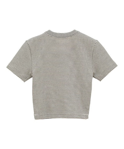 CLANE（クラネ）の「CLANE/クラネ/LOGO CROPPED TIGHT TEE（Tシャツ/カットソー・レディース・ブラック/ホワイト/その他24・1）」の17枚目の写真