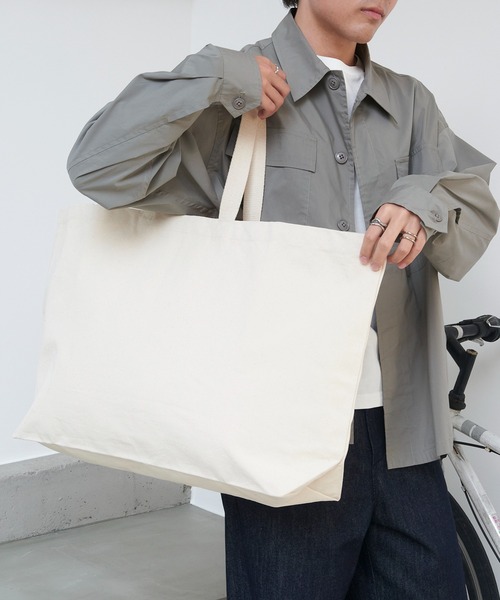 WESTFORD MILL(ウエストフォードミル)の「【WESTFORD MILL】14oz ヘビーウェイト スタイリストバッグ WFW696 MURS(トートバッグ・メンズ・ブラック/ダークグレー/ネイビー/ナチュラル/オリーブ・FREE)」の16枚目の写真