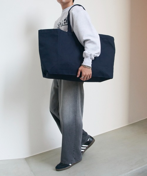 WESTFORD MILL(ウエストフォードミル)の「【WESTFORD MILL】14oz ヘビーウェイト スタイリストバッグ WFW696 MURS(トートバッグ・メンズ・ブラック/ダークグレー/ネイビー/ナチュラル/オリーブ・FREE)」の15枚目の写真