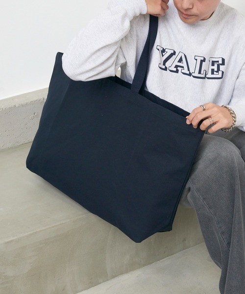 WESTFORD MILL(ウエストフォードミル)の「【WESTFORD MILL】14oz ヘビーウェイト スタイリストバッグ WFW696 MURS(トートバッグ・メンズ・ブラック/ダークグレー/ネイビー/ナチュラル/オリーブ・FREE)」の11枚目の写真