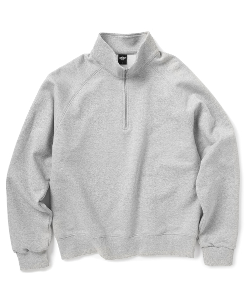 SUPERSUB(スーパーサブ)の「エッセンシャルハーフジップ - メランジ(スウェット・レディース・その他・SMALL/MEDIUM/LARGE)」の1枚目の写真