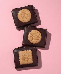 T2O（ティーツーオー）の「【サンリオ】HelloKitty MyMelody Kuromi BISCUITﾋﾞｽｹｯﾄLF二つ折 11330（財布）」