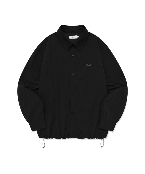 YALE(イェール)の「ナイロンスポーティコーチシャツブラック(シャツ/ブラウス・レディース・その他・X-SMALL/X-LARGE/SMALL/MEDIUM/LARGE/XX-LARGE)」の2枚目の写真