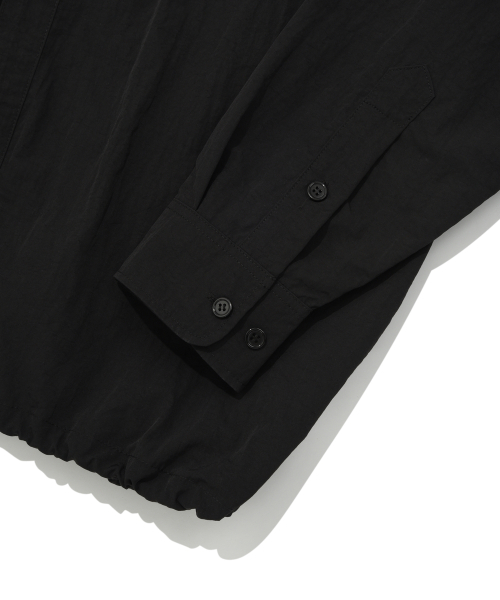 YALE(イェール)の「ナイロンスポーティコーチシャツブラック(シャツ/ブラウス・レディース・その他・X-SMALL/X-LARGE/SMALL/MEDIUM/LARGE/XX-LARGE)」の5枚目の写真