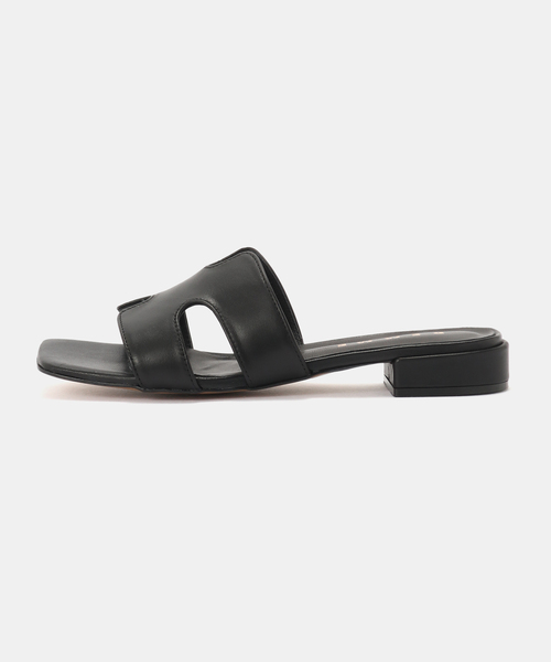 REMME(レメ)の「《WEB+一部店舗限定》REMME/レメ cuttingサンダル(サンダル・レディース・ブラック・22.5cm/23.5cm/24.5cm)」の5枚目の写真