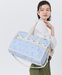 美品！LeSportsac☆ストライプ ボストンバッグ LeSportsac（レスポートサック） ボストンバッグ DELUXE MED WEEKENDER