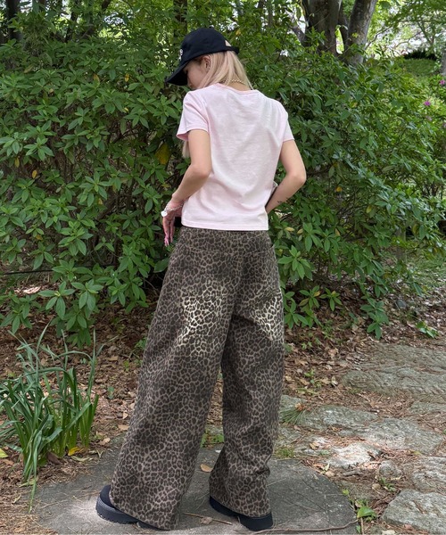 sedacle(セダクル)の「レオパード加工デニム(デニムパンツ・メンズ・ブラウン/ベージュ・SMALL/MEDIUM/LARGE)」の20枚目の写真