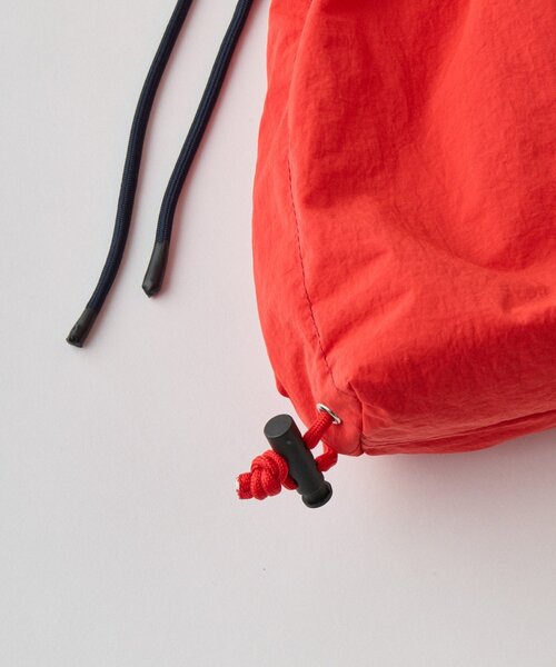 SOUNDSGOOOOD(サウンズグッド)の「【SOUNDS GOOOOD】2WAYナイロンタックギャザーパラコードBAG/WEB限定カラー追加(トートバッグ・メンズ・カーキ/レッド/ブラック/キャメル・ONE SIZE)」の16枚目の写真