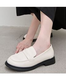 Cathy Round toe クラシックローファー 3.5cm -VS9002 (2color)