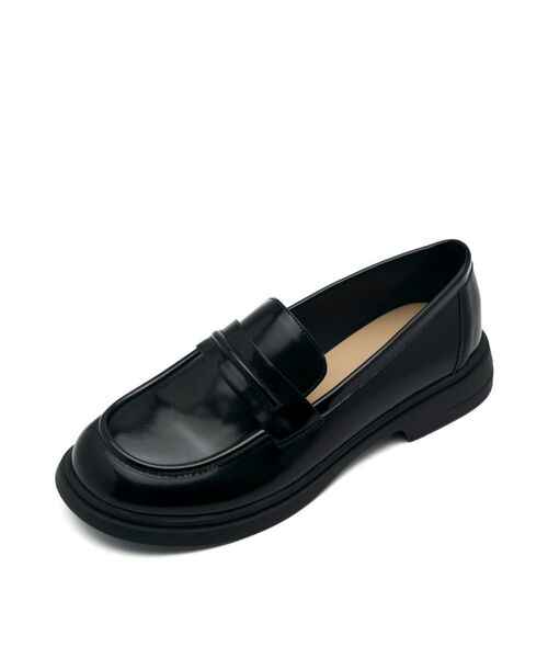 SPUR（シュプール）の「Cathy Round toe クラシックローファー 3.5cm -VS9002 (2color)（ローファー・レディース・ブラック/アイボリー・23.5cm/23cm/24.5cm/24cm/25cm）」の2枚目の写真