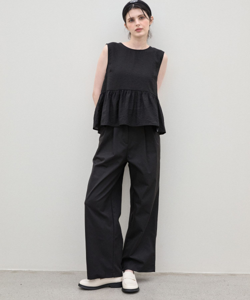 SPUR（シュプール）の「Cathy Round toe クラシックローファー 3.5cm -VS9002 (2color)（ローファー・レディース・ブラック/アイボリー・23.5cm/23cm/24.5cm/24cm/25cm）」の4枚目の写真