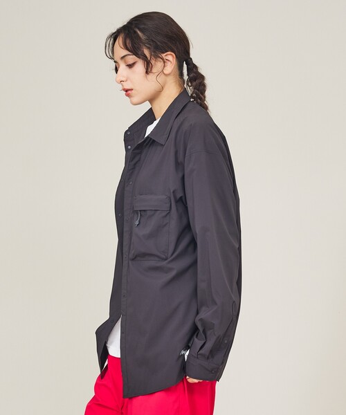 NANGA（ナンガ）の「【NANGA /ナンガ】PLC EXCURSION SHIRT /N2500-1I402A] PLC /エクスカーションシャツ/パッカブル/アウトドア（シャツ/ブラウス・メンズ・ブラック/カーキ・M/L）」の13枚目の写真