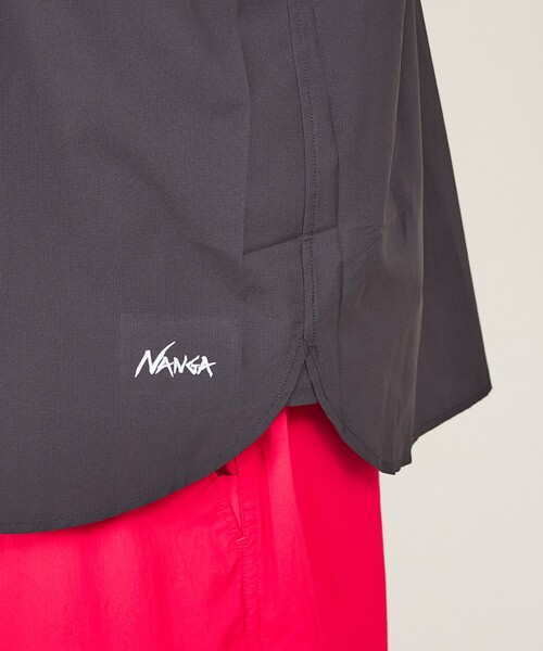 NANGA（ナンガ）の「【NANGA /ナンガ】PLC EXCURSION SHIRT /N2500-1I402A] PLC /エクスカーションシャツ/パッカブル/アウトドア（シャツ/ブラウス・メンズ・ブラック/カーキ・M/L）」の8枚目の写真