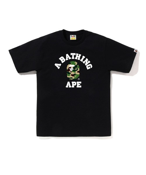 A BATHING APE(�A�x�C�V���O�G�C�v)��ABC CAMO COLLEGE TEE(T�V���c/�J�b�g�\�[)