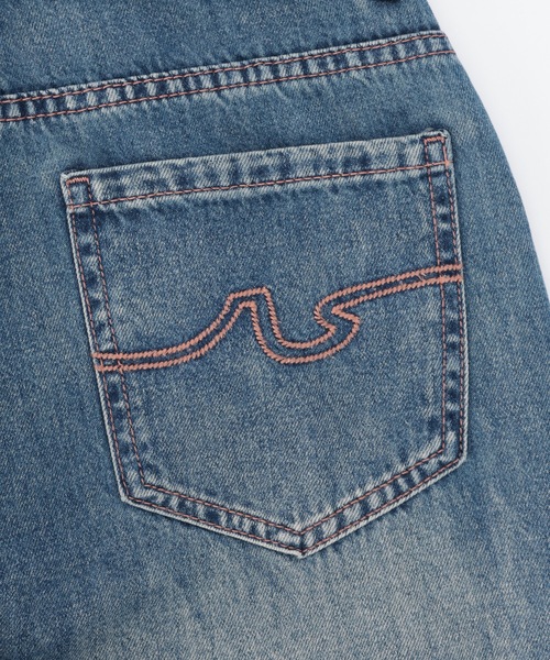 DAYRA（デイラ）の「ヴィンテージ風 ワイド ルーズ デニム パンツ（デニムパンツ・レディース・ブルー/ネイビー・L/M/S/XL）」の9枚目の写真
