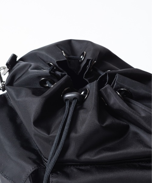 MAKAVELIC(マキャベリック)の「【MAKAVELIC】DOUBLE POCKET SHOULDER POUCH(ショルダーバッグ・メンズ・ブラック・FREE)」の7枚目の写真
