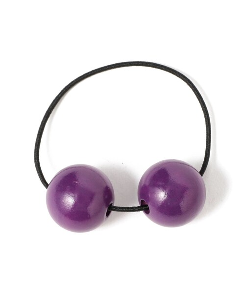 Ray BEAMS(レイビームス)の「Saskia Diez / Hair Tie(その他ヘアアクセサリー・レディース・イエロー/サックスブルー/グリーン/バイオレット/ホワイト/ブラック・ONE SIZE)」の5枚目の写真