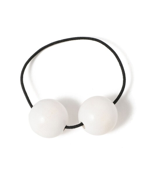 Ray BEAMS(レイビームス)の「Saskia Diez / Hair Tie(その他ヘアアクセサリー・レディース・イエロー/サックスブルー/グリーン/バイオレット/ホワイト/ブラック・ONE SIZE)」の1枚目の写真