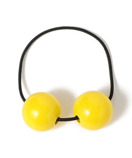 Ray BEAMS(レイビームス)の「Saskia Diez / Hair Tie(その他ヘアアクセサリー・レディース・イエロー/サックスブルー/グリーン/バイオレット/ホワイト/ブラック・ONE SIZE)」の6枚目の写真
