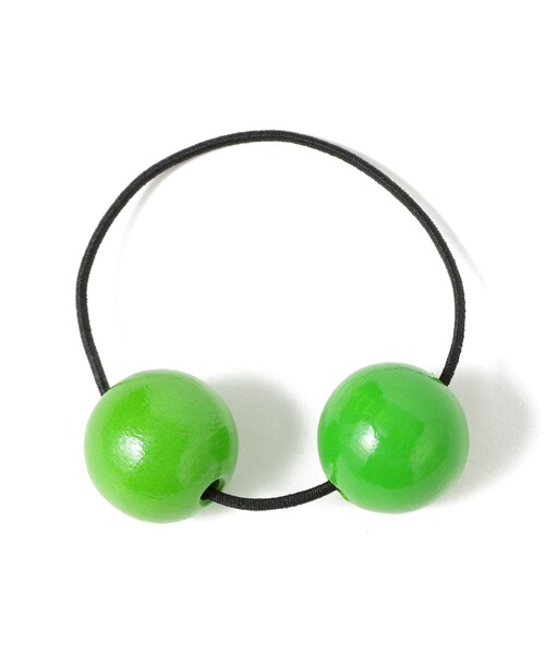 Ray BEAMS(レイビームス)の「Saskia Diez / Hair Tie(その他ヘアアクセサリー・レディース・イエロー/サックスブルー/グリーン/バイオレット/ホワイト/ブラック・ONE SIZE)」の3枚目の写真