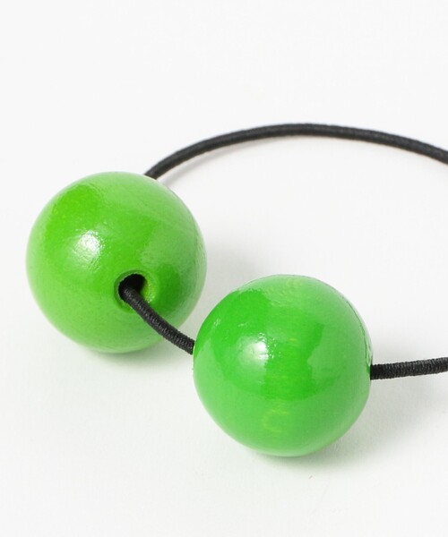 Ray BEAMS(レイビームス)の「Saskia Diez / Hair Tie(その他ヘアアクセサリー・レディース・イエロー/サックスブルー/グリーン/バイオレット/ホワイト/ブラック・ONE SIZE)」の8枚目の写真