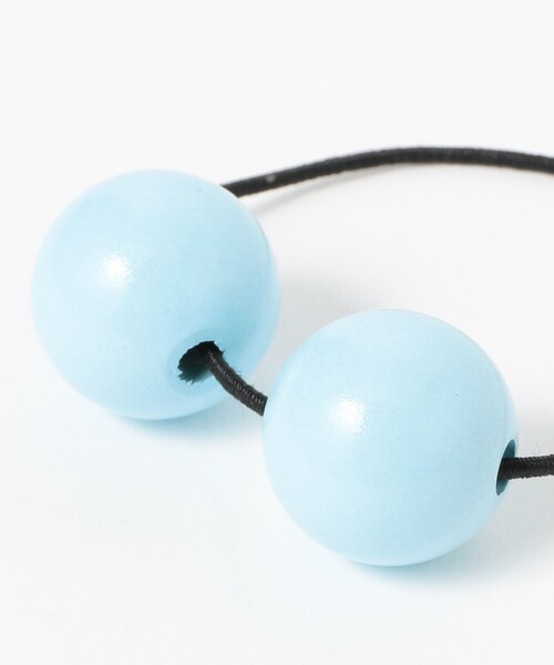 Ray BEAMS(レイビームス)の「Saskia Diez / Hair Tie(その他ヘアアクセサリー・レディース・イエロー/サックスブルー/グリーン/バイオレット/ホワイト/ブラック・ONE SIZE)」の10枚目の写真