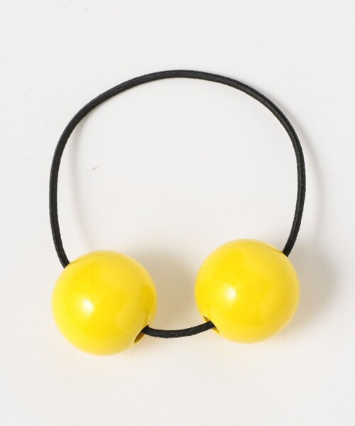 Ray BEAMS(レイビームス)の「Saskia Diez / Hair Tie(その他ヘアアクセサリー・レディース・イエロー/サックスブルー/グリーン/バイオレット/ホワイト/ブラック・ONE SIZE)」の13枚目の写真