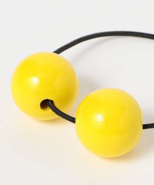 Ray BEAMS(レイビームス)の「Saskia Diez / Hair Tie(その他ヘアアクセサリー・レディース・イエロー/サックスブルー/グリーン/バイオレット/ホワイト/ブラック・ONE SIZE)」の14枚目の写真