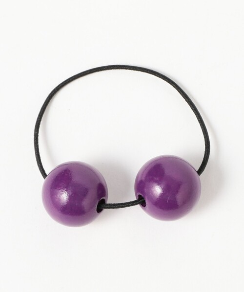 Ray BEAMS(レイビームス)の「Saskia Diez / Hair Tie(その他ヘアアクセサリー・レディース・イエロー/サックスブルー/グリーン/バイオレット/ホワイト/ブラック・ONE SIZE)」の15枚目の写真