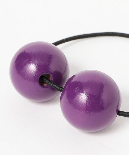 Ray BEAMS(レイビームス)の「Saskia Diez / Hair Tie(その他ヘアアクセサリー・レディース・イエロー/サックスブルー/グリーン/バイオレット/ホワイト/ブラック・ONE SIZE)」の16枚目の写真