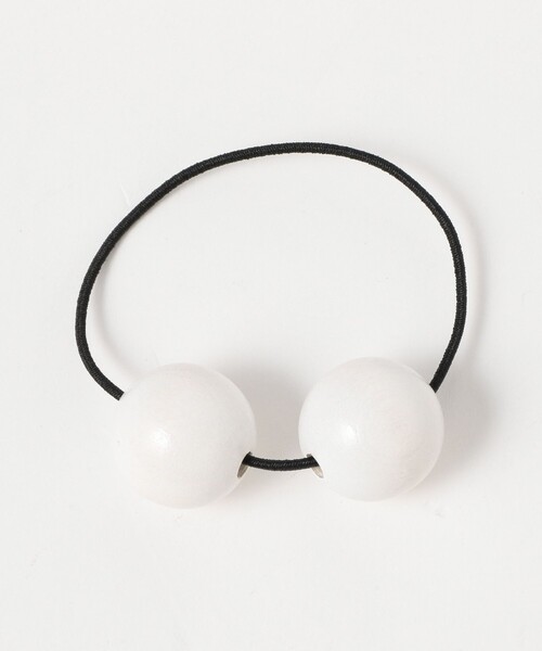 Ray BEAMS(レイビームス)の「Saskia Diez / Hair Tie(その他ヘアアクセサリー・レディース・イエロー/サックスブルー/グリーン/バイオレット/ホワイト/ブラック・ONE SIZE)」の17枚目の写真