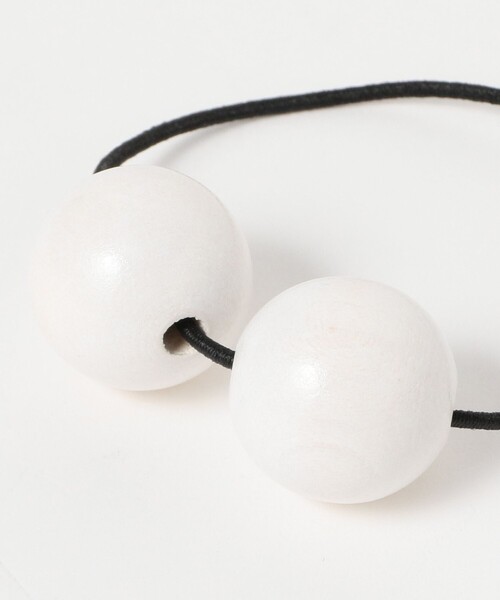Ray BEAMS(レイビームス)の「Saskia Diez / Hair Tie(その他ヘアアクセサリー・レディース・イエロー/サックスブルー/グリーン/バイオレット/ホワイト/ブラック・ONE SIZE)」の18枚目の写真