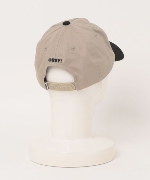 OBEY(オベイ)の「OBEY TOOL 5P SB / オベイ(キャップ・レディース・ブラック/ブラウン・O/S)」の7枚目の写真
