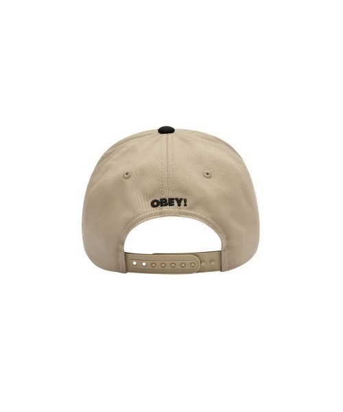 OBEY(オベイ)の「OBEY TOOL 5P SB / オベイ(キャップ・レディース・ブラック/ブラウン・O/S)」の4枚目の写真