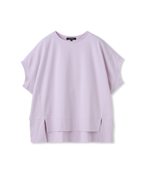 LAUTREAMONT（ロートレアモン）の「汗染み軽減ボックスシルエットカットソー（Tシャツ/カットソー・レディース・ピンク/チャコールグレー/ホワイト/ベージュ/ブルー/ブラック・9号）」の7枚目の写真