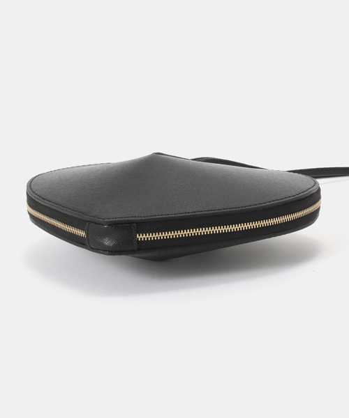U by SPICK&SPAN(ユーバイスピックアンドスパン)の「AULENTTI/オウレンティ HEART BAG(ショルダーバッグ・レディース・ブラック・FREE)」の6枚目の写真