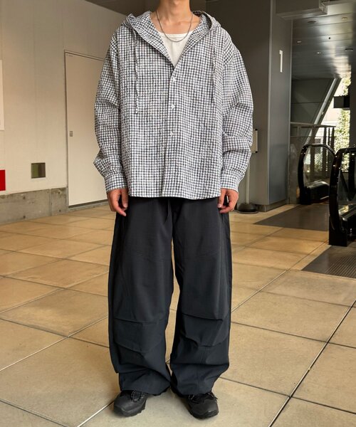 CIAOPANIC(チャオパニック)の「多機能ミリタリー テックワイドパンツ(その他パンツ・メンズ・チャコールグレー/カーキ/ネイビー・MEDIUM/LARGE)」の9枚目の写真