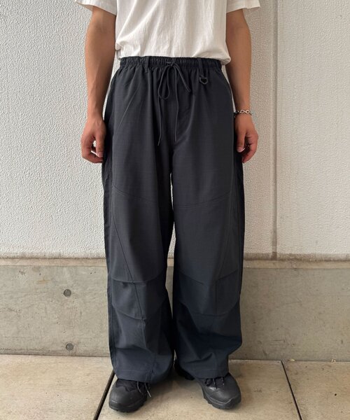 CIAOPANIC(チャオパニック)の「多機能ミリタリー テックワイドパンツ(その他パンツ・メンズ・チャコールグレー/カーキ/ネイビー・MEDIUM/LARGE)」の12枚目の写真