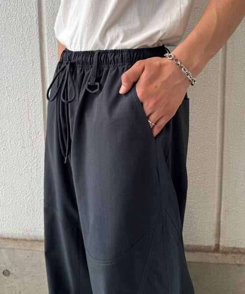 CIAOPANIC(チャオパニック)の「多機能ミリタリー テックワイドパンツ(その他パンツ・メンズ・チャコールグレー/カーキ/ネイビー・MEDIUM/LARGE)」の15枚目の写真