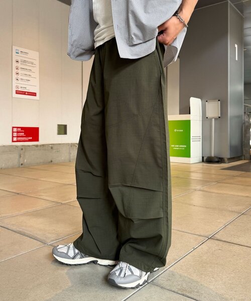 CIAOPANIC(チャオパニック)の「多機能ミリタリー テックワイドパンツ(その他パンツ・メンズ・チャコールグレー/カーキ/ネイビー・MEDIUM/LARGE)」の19枚目の写真
