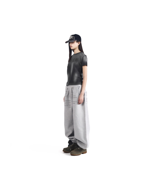 AAKAM(アーカム)の「Reverse Patch Waffle Half Top (Dark Gray)(Tシャツ/カットソー・レディース・その他・3/2/1)」の8枚目の写真