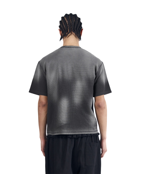 AAKAM(アーカム)の「Reverse Patch Waffle Half Top (Dark Gray)(Tシャツ/カットソー・レディース・その他・3/2/1)」の12枚目の写真