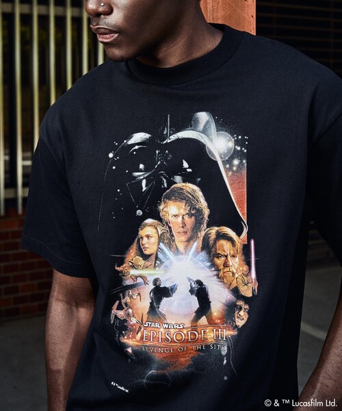 Subciety(サブサエティ)の「『STAR WARS / EP3』 / Poster tee(Tシャツ/カットソー・メンズ・ブラック・SMALL/MEDIUM/LARGE/X-LARGE)」の21枚目の写真