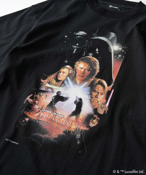 Subciety(サブサエティ)の「『STAR WARS / EP3』 / Poster tee(Tシャツ/カットソー・メンズ・ブラック・SMALL/MEDIUM/LARGE/X-LARGE)」の8枚目の写真