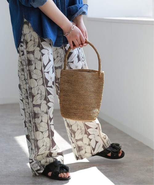 MADE IN MADA(メイドインマダ)の「《WEB限定追加3》【MADE IN MADA /メイドインマダ】 NAIVO BAG:ハンドバッグ(かごバッグ・レディース・ベージュ・FREE)」の11枚目の写真