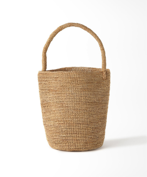 MADE IN MADA(メイドインマダ)の「《WEB限定追加3》【MADE IN MADA /メイドインマダ】 NAIVO BAG:ハンドバッグ(かごバッグ・レディース・ベージュ・FREE)」の13枚目の写真