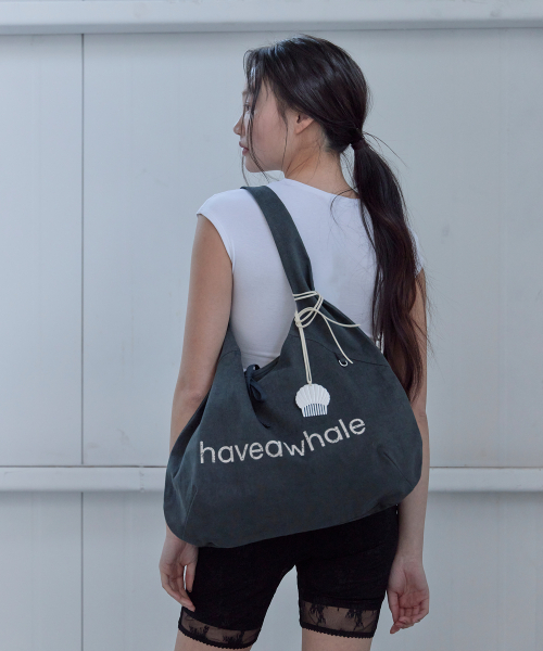 HAVEAWHALE(ハブアホエール)の「COTTON ECO BAG (DG)(エコバッグ/サブバッグ・レディース・その他・FREE)」の2枚目の写真