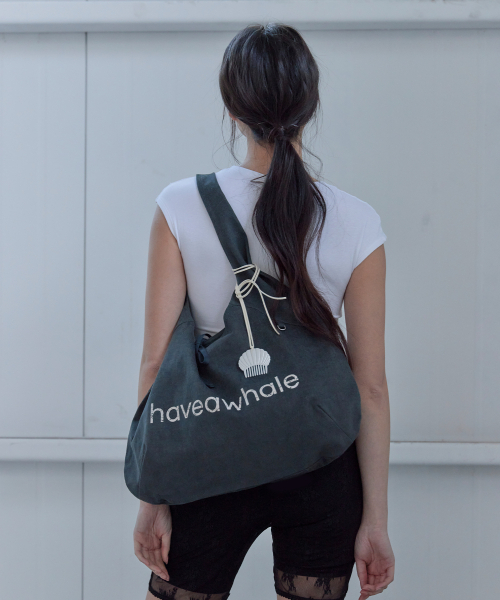 HAVEAWHALE(ハブアホエール)の「COTTON ECO BAG (DG)(エコバッグ/サブバッグ・レディース・その他・FREE)」の3枚目の写真