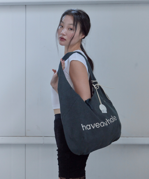 HAVEAWHALE(ハブアホエール)の「COTTON ECO BAG (DG)(エコバッグ/サブバッグ・レディース・その他・FREE)」の4枚目の写真