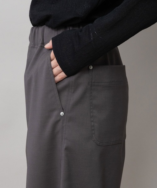Munich（ミューニック）の「シック＆シンポリエステルツイル バレルパンツ（その他パンツ・レディース・チャコールグレー/ブラウン/ブラック・M/S）」の20枚目の写真